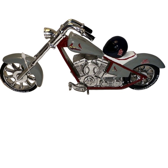 St. Louis Cardinals Road Game Chopper Motorcycle MLB Baseball Decor‎ - Picture 1 of 15